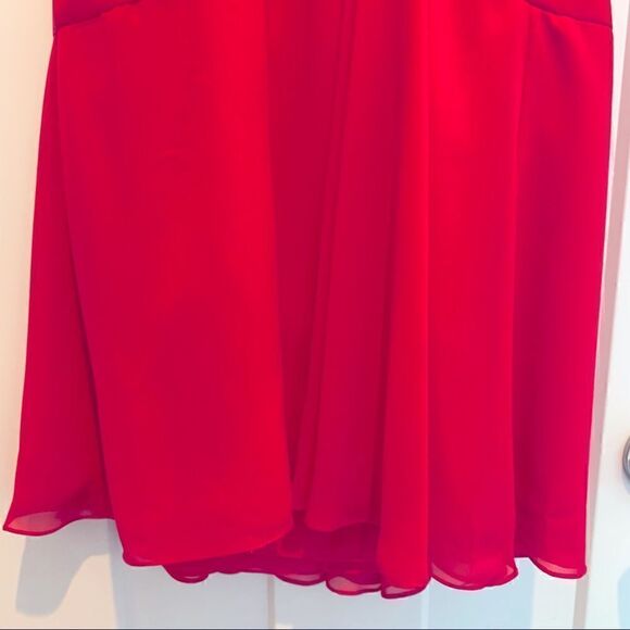 Faviana Couture Hot Pink Strapless Dress Women’s Size 8 NWT - Picture 6 of 11